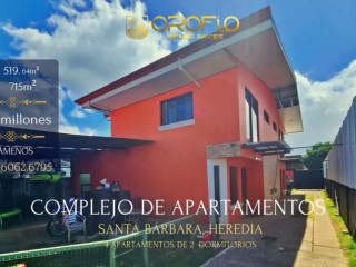 COMPLEJO DE APARTAMENTOS EN SANTA BÁRBARA, HEREDIA